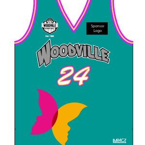 Woodville Basketball Beyond Blue Playing Jersey ONLY