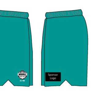 Woodville Basketball Beyond Blue Playing Shorts ONLY